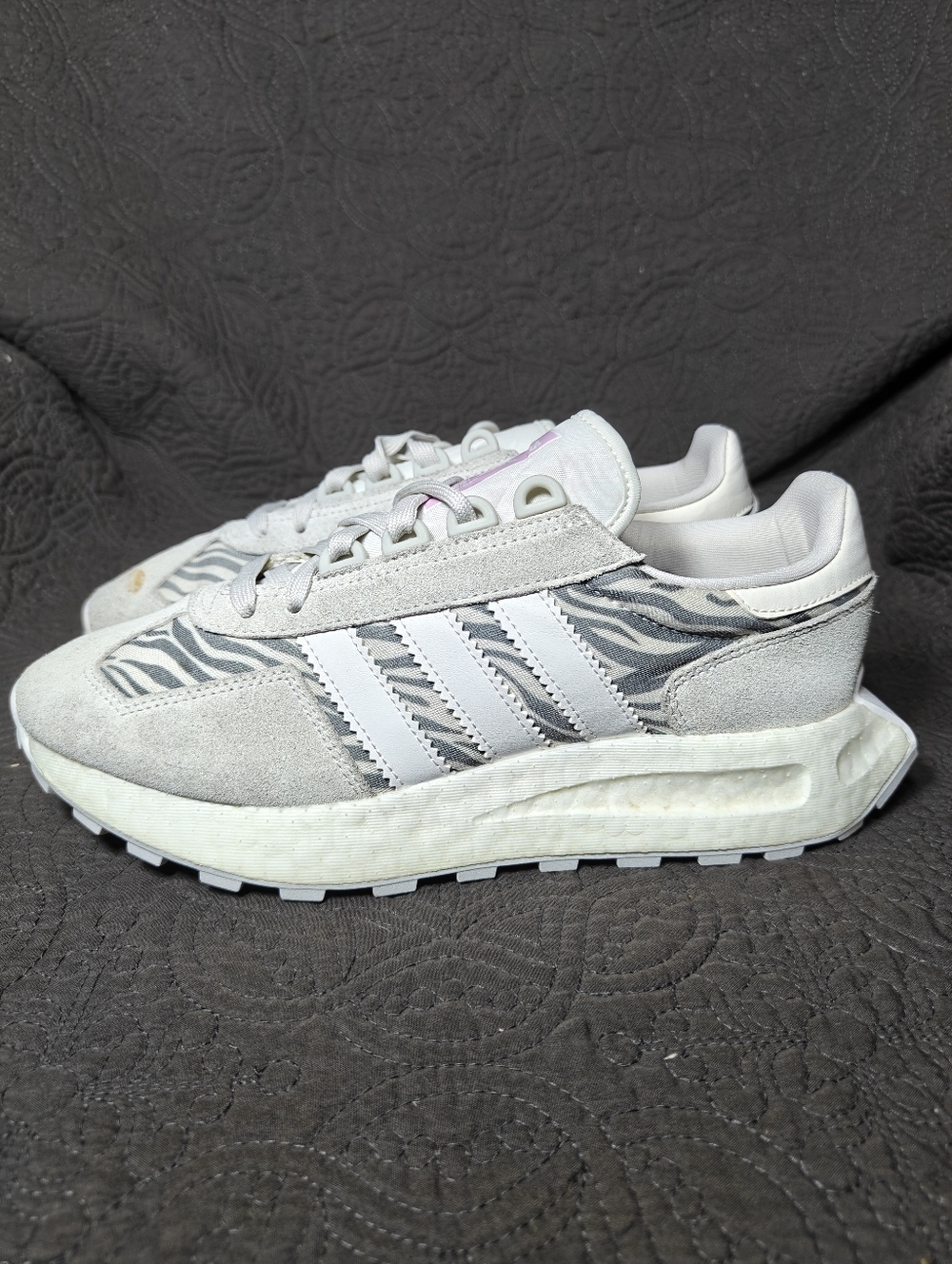 Adidas Originals Retropy E5  'Zebra'  Running Shoe Women's Sneaker Size 9.5